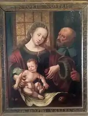 La Sainte Famille de Jan Gossaert.