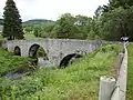 Le pont de Saint-Étienne-de-Cavall sur la Vèbre.