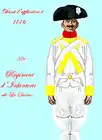 Uniforme du régiment de 1767 à 1779 (variation)