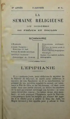 Image illustrative de l’article La Semaine religieuse du diocèse de Fréjus et Toulon