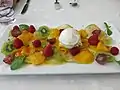 Salade de fruits.