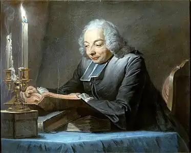 Abbé Jean-Jacques Huber (1742).