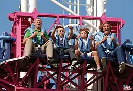 La Tour descente extrême au parc Saint-Paul