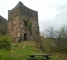 Tour de Châtel-André ou tour de Pont Reynard (XIIème siècle) - Sainte-Marie-de-Cuines - avril 2023