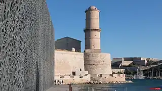 Vue depuis le MuCEM.