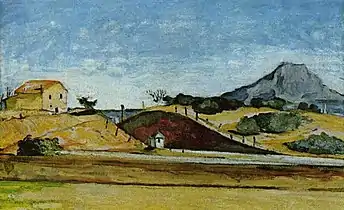 Paul Cézanne, Le Terre-plein (1869-1871).