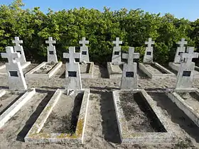 Tombe d'enfants de l'ancien hôpital.