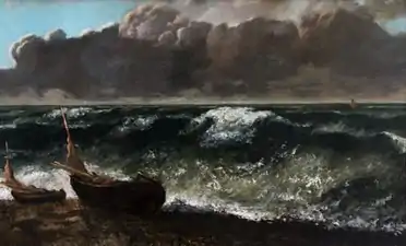Gustave Courbet, La Vague (1869)