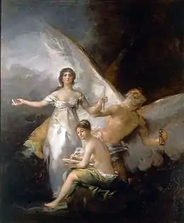 La Verdad, el Tiempo y la Historia, peinture de Francisco de Goya.