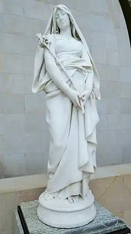 La Vierge au Lys (1878), Paris, musée d'Orsay.