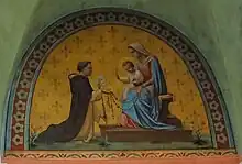 la Vierge et saint Dominique