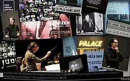La Ville sans juifs, ciné-concerts en Belgique, par l'Heure de musique, direction Léonard Ganvert