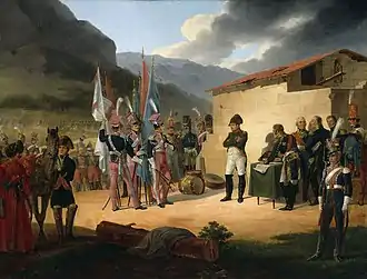La bataille de Tudela, J. Suchodolski, 1827.
