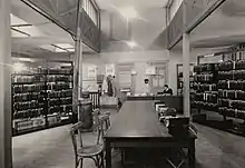 La bibliothèque populaire de Clermont-Ferrand rénovée en 1959