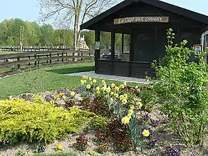 La ferme pédagogique abrite des oiseaux