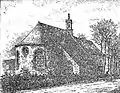 La chapelle vers 1906 (dessin de Louis Le Guennec).