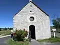 La chapelle de Bastide près de Chaze sur le chemin de Compostelle.