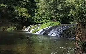 La chaussée du Lay au Berg.