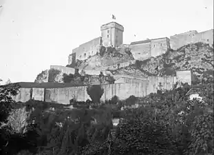 La citadelle, Lourdes, 1898.