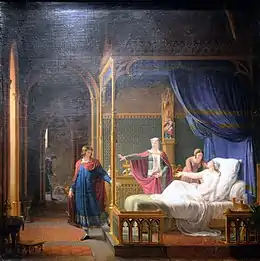 La Déférence de saint Louis pour sa mère (1808), Arenenberg, Salenstein