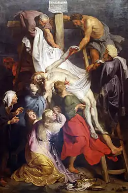 Descente de croix de Rubens (Lille).