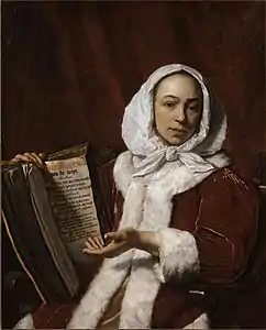 Bartholomeus van der Helst, La Femme au livre (vers 1665)