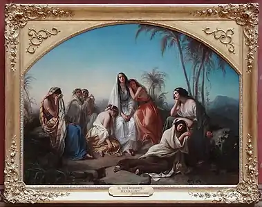 La Fille de Jephté (1846), Amiens, musée de Picardie.