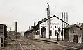 Gare de Saint-Waast vers 1950