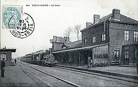 Gare de Vieux-Condé vers 1906