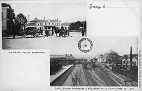 La gare et la retonde(date inconnue).