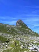 La Grande Moucherolle par le col des Deux-Sœurs.