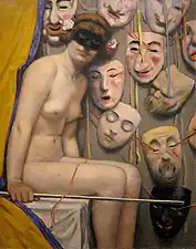 La Marchande de masques (1917), Bruxelles, fondation Roi Baudouin.