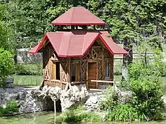 la pagode dans le lac