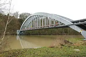 Passerelle de l'aqueduc.