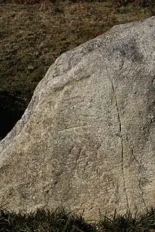 La pierre solsticiale du plateau du Bénou