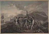 « La valeur récompensée, à la prise de la Grenade, le 4 juillet 1779 »