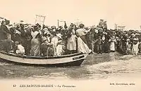 La procession des Saintes-Maries au début du XXe siècle