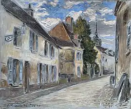 Etienne Moreau Nélaton, Fère en Tardenois, rue du Pont, 1899