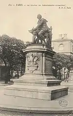 Statue de Théophraste Renaudot par Alfred Boucher.