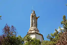 La statue de la Vierge de la Joannade