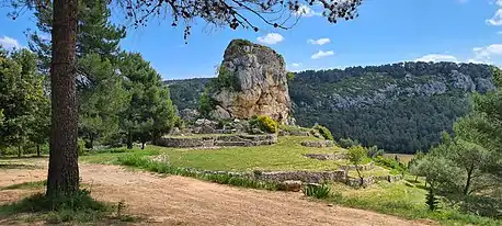 La tour de Boussecos à Bize-Minervois