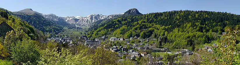 Vue sur la vallée.