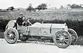 La voiture Motobloc au Grand Prix de l'ACF 1907.