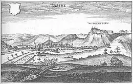 Château de Wittgenstein à Laasphe (1655)