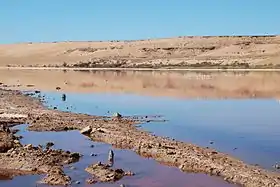 Saguia el Hamra près de Laâyoune au Sahara occidental.