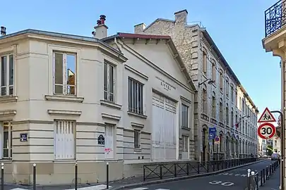 No 22, croisement avec la rue Boileau.