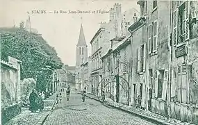 La rue Jean-Durand, au début du XXe siècle.