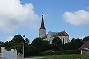 commune de Lac-des-Rouges-Truites, l'église du village.