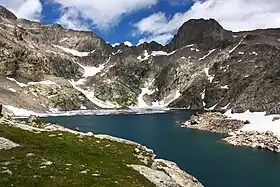 Image illustrative de l’article Lac Long (massif du Mercantour)