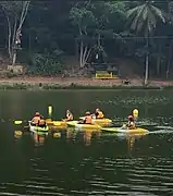 Kayak sur le lac Ma Vallée.